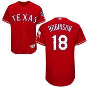 Wholesale Cheap Rangers #18 Drew Robinson Red Flexbase Authentic Collection Stitched MLB Jersey