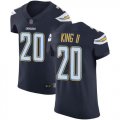 Wholesale Cheap Nike Chargers #20 Desmond King II Navy Blue Team Color Men's Stitched NFL Vapor Untouchable Elite Jersey