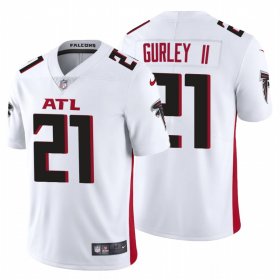 Wholesale Cheap Atlanta Falcons #21 Todd Gurley II Men\'s Nike White 2020 Vapor Untouchable Limited NFL Jersey
