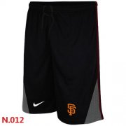 Wholesale Cheap Nike MLB San Francisco Giants Performance Training Shorts Black