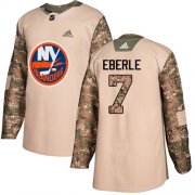 Wholesale Cheap Adidas Islanders #7 Jordan Eberle Camo Authentic 2017 Veterans Day Stitched Youth NHL Jersey