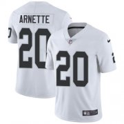 Wholesale Cheap Nike Raiders #20 Damon Arnette White Youth Stitched NFL Vapor Untouchable Limited Jersey