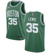 Wholesale Cheap Nike Boston Celtics #35 Reggie Lewis Green NBA Swingman Icon Edition Jersey