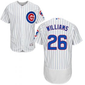 Wholesale Cheap Cubs #26 Billy Williams White(Blue Strip) Flexbase Authentic Collection Stitched MLB Jersey