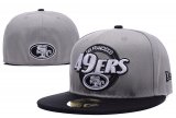 Wholesale Cheap San Francisco 49ers fitted hats09