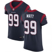 Wholesale Cheap Nike Texans #99 J.J. Watt Navy Blue Team Color Men's Stitched NFL Vapor Untouchable Elite Jersey