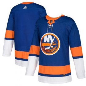 Wholesale Cheap Adidas Islanders Blank Royal Blue Home Authentic Stitched NHL Jersey
