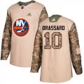 Wholesale Cheap Adidas Islanders #10 Derek Brassard Camo Authentic 2017 Veterans Day Stitched NHL Jersey