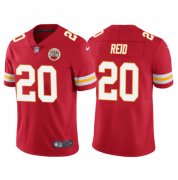 Wholesale Cheap Men's Kansas City Chiefs #20 Justin Reid Red Vapor Untouchable Limited Stitched Jersey