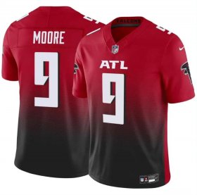 Cheap Men\'s Atlanta Falcons #9 Rondale Moore Red Black 2023 F.U.S.E Vapor Untouchable Limited Football Stitched Jersey