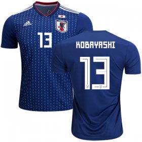 Wholesale Cheap Japan #13 Kobayashi Home Soccer Country Jersey