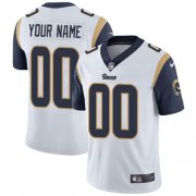 Wholesale Cheap Nike Los Angeles Rams Customized White Stitched Vapor Untouchable Limited Men's NFL Jersey