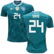 Wholesale Cheap Germany #24 Sane Away Kid Soccer Country Jersey