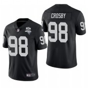 Wholesale Cheap Las Vegas Raiders #98 Maxx Crosby Men's Nike 2020 Inaugural Season Vapor Limited NFL Jersey Black