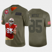 Cheap San Francisco 49ers #85 George Kittle Nike Team Hero Vapor Limited NFL Jersey Camo