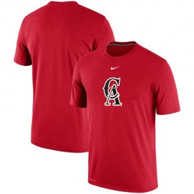 Wholesale Cheap Los Angeles Angels Nike Batting Practice Logo Legend Performance T-Shirt Red