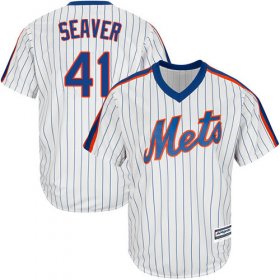 Wholesale Cheap Mets #41 Tom Seaver White(Blue Strip) Alternate Cool Base Stitched Youth MLB Jersey