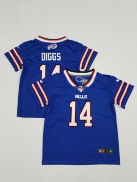 Wholesale Cheap Toddlers Buffalo Bills #14 Stefon Diggs Royal Blue 2022 Vapor Untouchable Stitched NFL Nike Limited Jersey