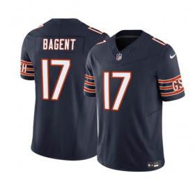 Wholesale Cheap Men\'s Chicago Bears #17 Tyson Bagent Navy 2023 F.U.S.E. Vapor Untouchable Limited Football Stitched Jersey
