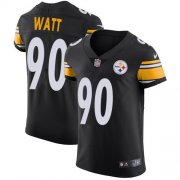 Wholesale Cheap Nike Steelers #90 T. J. Watt Black Team Color Men's Stitched NFL Vapor Untouchable Elite Jersey