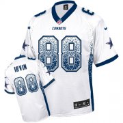 Wholesale Cheap Nike Cowboys #88 Michael Irvin White Men's Stitched NFL Elite Drift Fashion Jersey
