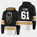 Wholesale Cheap Men's Vegas Golden Knights #61 Mark Stone Black All Stitched Sweatshirt Hoodie