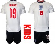 Wholesale Cheap 2021 European Cup England home Youth 19 soccer jerseys