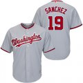 Wholesale Cheap Nationals #19 Anibal Sanchez Grey New Cool Base Stitched Youth MLB Jersey