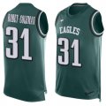 Wholesale Cheap Nike Eagles #31 Nickell Robey-Coleman Green Team Color Men's Stitched NFL Limited Tank Top Jersey