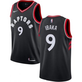 Cheap Youth Toronto Raptors #9 Serge Ibaka Black Basketball Swingman Statement Edition Jersey