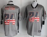 Wholesale Cheap Nike Bears #34 Walter Payton Grey Men's Stitched NFL Elite USA Flag Fashion Jersey