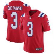 Wholesale Cheap Nike Patriots #3 Stephen Gostkowski Red Alternate Men's Stitched NFL Vapor Untouchable Limited Jersey