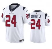 Wholesale Cheap Men's Houston Texans #24 Derek Stingley Jr. White 2023 F.U.S.E Vapor Untouchable Stitched Football Jersey