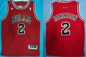Wholesale Cheap Chicago Bulls #2 Nate Robinson Revolution 30 Swingman Red Jersey