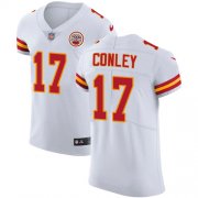 Wholesale Cheap Nike Chiefs #17 Chris Conley White Men's Stitched NFL Vapor Untouchable Elite Jersey