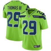 Wholesale Cheap Nike Seahawks #29 Earl Thomas III Green Men's Stitched NFL Limited Rush Jersey