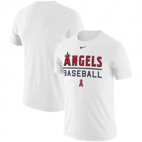 Wholesale Cheap Los Angeles Angels Nike Practice Performance T-Shirt White