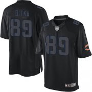 Wholesale Cheap Nike Bears #89 Mike Ditka Black Men's Stitched NFL Impact Limited Jersey