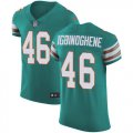 Wholesale Cheap Nike Dolphins #46 Noah Igbinoghene Aqua Green Alternate Men's Stitched NFL New Elite Jersey