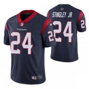 Wholesale Cheap Men's Houston Texans #24 Derek Stingley Jr. Navy Vapor Untouchable Limited Stitched Jersey