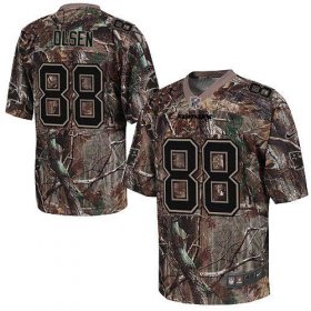 Wholesale Cheap Nike Panthers #88 Greg Olsen Camo Men\'s Stitched NFL Realtree Elite Jersey