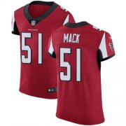 Wholesale Cheap Nike Falcons #51 Alex Mack Red Team Color Men's Stitched NFL Vapor Untouchable Elite Jersey