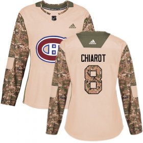 Wholesale Cheap Adidas Canadiens #8 Ben Chiarot Camo Authentic 2017 Veterans Day Women\'s Stitched NHL Jersey