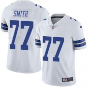 Wholesale Cheap Nike Cowboys #77 Tyron Smith White Men's Stitched NFL Vapor Untouchable Limited Jersey
