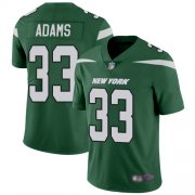 Wholesale Cheap Nike Jets #33 Jamal Adams Green Team Color Men's Stitched NFL Vapor Untouchable Limited Jersey