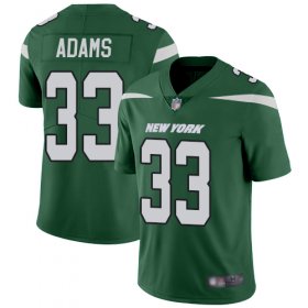 Wholesale Cheap Nike Jets #33 Jamal Adams Green Team Color Men\'s Stitched NFL Vapor Untouchable Limited Jersey