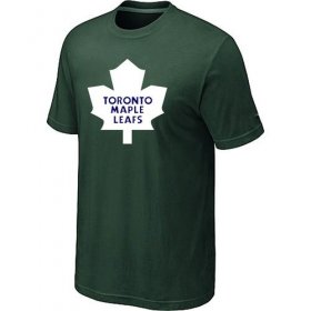 Wholesale Cheap Toronto Maple Leafs Big & Tall Logo Dark Green NHL T-Shirt