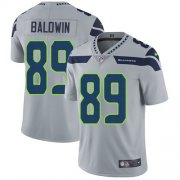 Wholesale Cheap Nike Seahawks #89 Doug Baldwin Grey Alternate Men's Stitched NFL Vapor Untouchable Limited Jersey