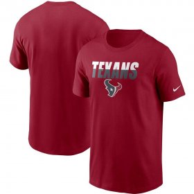 Wholesale Cheap Houston Texans Nike Split T-Shirt Red