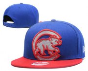 Wholesale Cheap MLB Chicago Cubs Snapback Ajustable Cap Hat GS 1